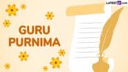 Guru Purnima 2025 Sanskrit Wishes, Hymns and Greetings: Send Thoughtful Quotes, Chants, HD Images and Wallpapers To Honour the Mentors