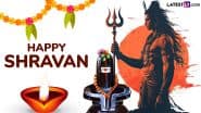 Shravan 2025 Wishes: Share Happy Sawan Greetings, Lord Shiva Images, Har Har Mahadev Photos, Messages, Quotes and HD Wallpapers As Shravan Maas Begins in Maharashtra
