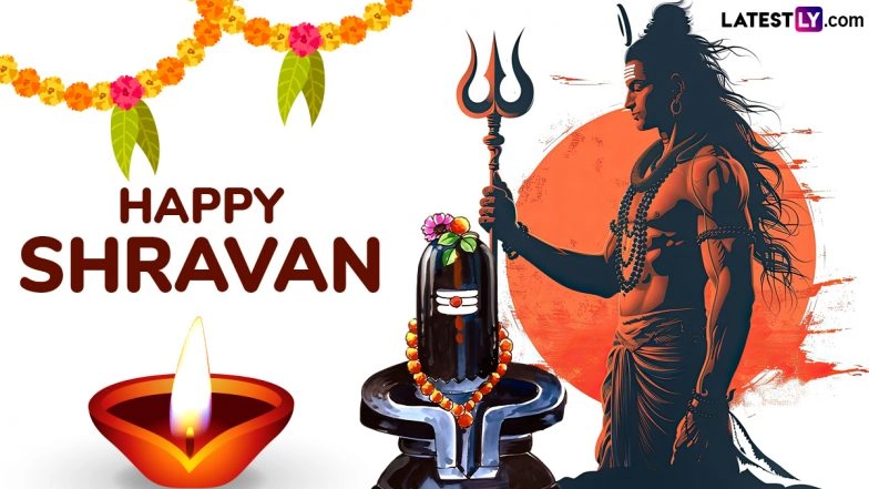 Shravan 2025 Wishes: Share Happy Sawan Greetings, Lord Shiva Images, Har Har Mahadev Photos, Messages, Quotes and HD Wallpapers As Shravan Maas Begins in Maharashtra