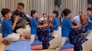 Hardik Pandya and Son Agastya Adorably Sing 'Mahadev, Mahadev' at Kirtan in Celebration of Krunal Pandya's Son Kavir's Third Birthday (Watch Video)