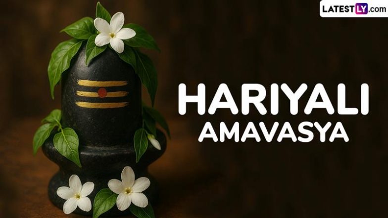 Hariyali Amavasya 2025 Wishes: Send WhatsApp Messages, Lord Shiva Images, Greetings, Quotes and Wallpapers To Celebrate the Shravan Amavasya