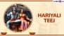 Hariyali Teej 2025 Wishes: Share WhatsApp Messages, Shravan Teej Greetings, HD Images of Lord Shiva and Goddess Parvati, Quotes and Wallpapers To Celebrate the Festival
