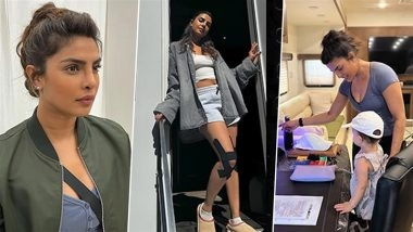 ‘Heads of State’: Priyanka Chopra Shares Behind-the-Scenes Moments From Set, Poses With John Cena, Idris Elba (Watch Video)