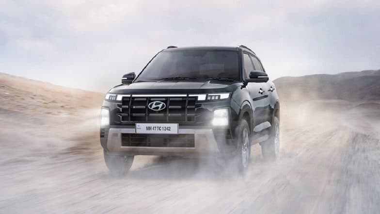 2025 Hyundai Creta Becomes India’s Best-Selling Car in June As It Completes 10 Years in Country, Leads in Compact SUV Segment in 1st Half of 2025