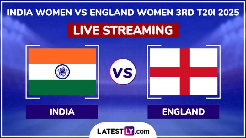 Where to Watch India Women vs England Women 3rd T20I 2025 Streaming Online and TV Telecast?