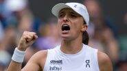 Iga Swiatek Enters Wimbledon 2025 Semi-Final; Polish Tennis Star Beats Liudmila Samsonova 6–2, 7–5 To Reach Last Four Stage at The Championships for the First Time