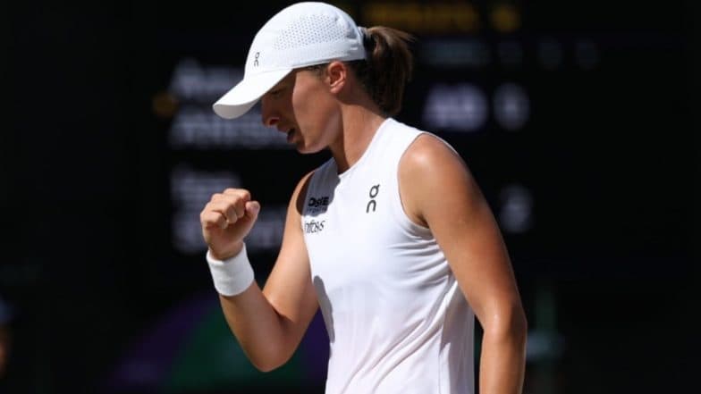 Iga Swiatek Wins Wimbledon 2025 Women's Singles Championship, Polish Tennis Star Clinches Sixth Grand Slam Title With Double Bagel Over Amanda Anisimova