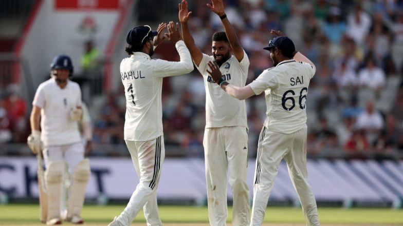 How To Watch IND vs ENG 4th Test 2025 Day 4 Free Live Streaming Online? Get Free Telecast Details of India vs England Anderson-Tendulkar Trophy Cricket Match on TV