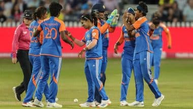 How To Watch IND-W vs ENG-W 3rd T20I 2025 Free Live Streaming Online? Get Telecast Details of India Women vs England Women Cricket Match on TV