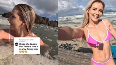 ‘I Loved the Foam!’ Influencer Michelle Sky Hayward Reacts With ‘Plot Twist’ After Her Accidental Swim in Sewage Water in Cape Town Went Viral (Watch)