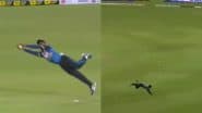 Janith Liyanage Takes Sensational Diving Catch To Dismiss Tanzid Hasan During SL vs BAN 1st ODI 2025 (Watch Video)