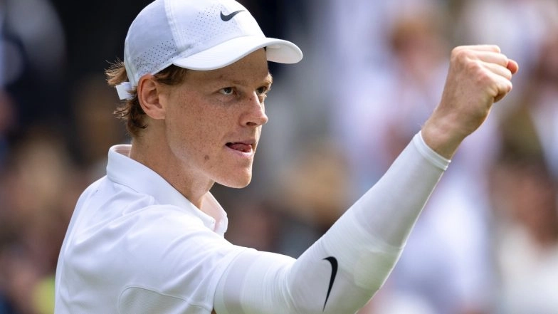 Jannik Sinner Beats Ben Shelton To Reach Wimbledon 2025 Semi-Finals With a Sleeve on His Injured Elbow