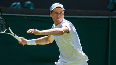 How To Watch Jannik Sinner vs Ben Shelton Wimbledon 2025 Live Streaming Online: Get Live TV Telecast Details of Men's Singles Quarter-Final Tennis Grand Slam Match?