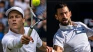 How To Watch Jannik Sinner vs Novak Djokovic Wimbledon 2025 Live Streaming Online? Get Live TV Telecast Details of Men's Singles Semi-Final Tennis Grand Slam Match