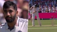 Jasprit Bumrah Bowls Sensational Delivery to Castle Ben Stokes During IND vs ENG 3rd Test 2025 at Lord's Cricket Ground (Watch Video)