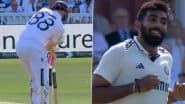 Jasprit Bumrah Castles Harry Brook! No 1 Ranked Bowler Dismisses No 1 Test Batter During IND vs ENG 3rd Test 2025 (Watch Video)