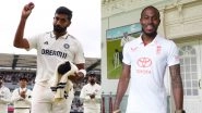 IND vs ENG 3rd Test 2025: Jasprit Bumrah, Jofra Archer in Focus as Team India Gears Up to Take England in Lord's Test