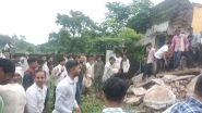 Jhalawar School Building Collapse: 4 Students Dead, 17 Injured As Roof of Piplodi Government School Collapses in Rajasthan (Watch Videos)