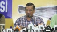 ‘AAP Has No Ties With Congress’; INDIA Bloc Was Only for Lok Sabha Polls: Arvind Kejriwal Accuses Congress of Helping BJP in Gujarat (Watch Video)