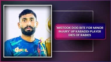 Bulandshahr: Kabaddi Player Ignores Vaccine for Dog Bite, Dies of Rabies; Disturbing Video Shows Him Howling in Pain Before Death