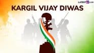 Kargil Vijay Diwas 2025 Wishes: Send WhatsApp Messages, HD Images, Quotes, Greetings and Wallpapers To Honour India’s Victory Over Pakistan in the Kargil War