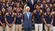 King Charles III Meets Team India Men's and Women's Cricketers and Support Staff, Poses With Them For Picture at St James Palace in London