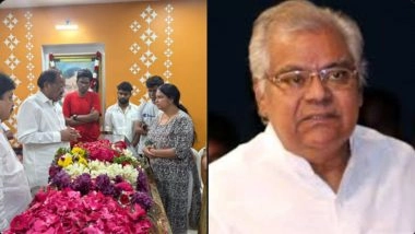 Kota Srinivasa Rao Passes Away: Former Vice President Venkaiah Naidu Arrives at Veteran Telugu Actor’s Residence in Filmnagar to Pay Tributes (Watch Videos)