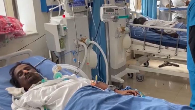 Illicit Liquor in Hyderabad: 1 Dead, 15 Hospitalised After Consuming Adulterated Toddy in Kukatpally (Watch Video)