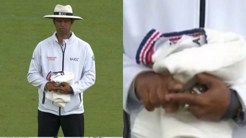 ‘Is Kumar Dharmasena Helping England Bowlers?’ Controversy Erupts As Sri Lankan Umpire Gestures Inside Edge After Josh Tongue’s Delivery Hits Sai Sudharsan on His Pads During IND vs ENG 5th Test 2025