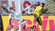 Kylian Mbappe Bicycle Kick Video: Watch Star Real Madrid Forward Score Sensational Goal With Overhead Kick During FIFA Club World Cup 2025 Quarterfinal Against Borussia Dortmund