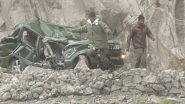 Ladakh: 2 Indian Army Personnel Killed After Boulder Falls on Military Vehicle From Cliff