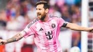 Messi Cam is Back! Lionel Messi to Have Dedicated Camera Angle For Four Inter Miami Matches; Where To Watch Messi Cam Live Streaming and All You Need To Know