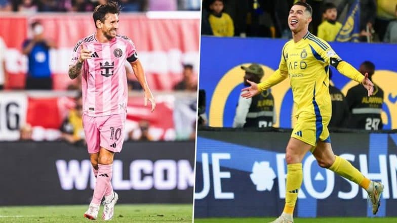 Lionel Messi Shatters Cristiano Ronaldo’s All-Time Non-Penalty Goals Record, Argentine Legend Achieves Feat During NY Red Bulls vs Inter Miami MLS 2025 Match