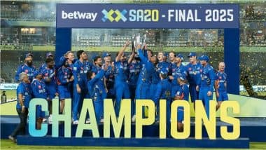 SA20 2026 Schedule Announced: MI Cape Town vs Durban's Super Giants To Kickstart Fourth Edition on December 26, Final on January 25