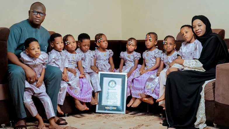 Mali Nonuplets Turn 4! Halima Cisse, Who Holds Guinness World Record for the Most Children Delivered at Single Birth To Survive, Shares Throwback Pics From Pregnancy As Babies Celebrate Their 4th Birthday