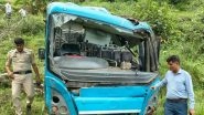 Mandi Road Accident: 8 Killed, 21 Injured As Bus Falls 100 Feet Off Road in Himachal Pradesh&rsquo;s Sarkaghat (Watch Video)