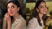 Mawra Hocane, Saba Qamar and Few Pakistani Actors&rsquo; Instagram Accounts Now Visible in India but Fawad Khan, Mahira Khan Remain Banned