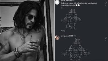 What Is Wrong With Shah Rukh Khan’s Instagram Comments Section? Trolls Spam It With Morphed GIFs and Insulting Replies