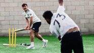 Mohammed Siraj Bowls At Harry Maguire As Team India and Manchester United Players Play Cricket (See Pics)