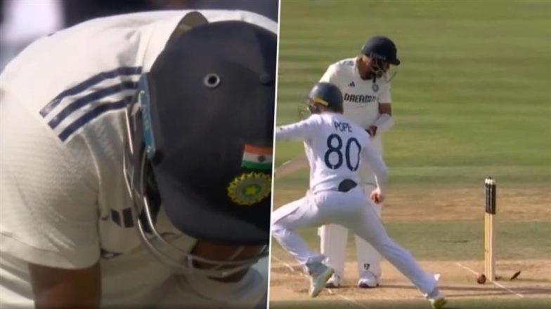 Mohammed Siraj Wicket Video: Watch Indian Tail-Ender Suffer Unlucky Dismissal Leading to England’s Victory in IND vs ENG 3rd Test 2025