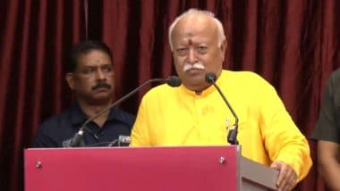 Bharat Must Remain Bharat, It Should Not Be Translated, Says RSS Chief Mohan Bhagwat (Watch Video)