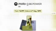Moto G86 Power 5G Launched in India Featuring MediaTek Dimensity 7400 SoC, 6,720mAh Battery; Check Price, Sale Date, Specifications and Features