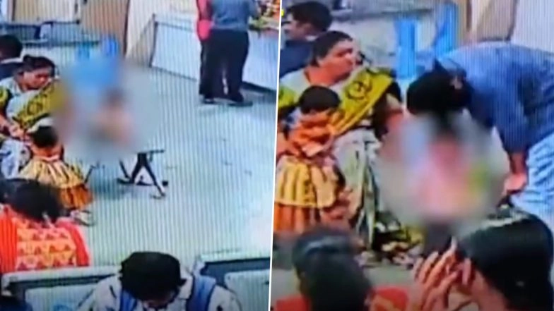 Nalgonda: Married Woman Abandons 15-Month-Old Son at Bus Stand in Telangana, Elopes With Instagram Lover; Video Surfaces