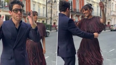 ‘Heads of State’ UK Premiere: Priyanka Chopra Gets a Hug From Husband Nick Jonas, Couple’s PDA Moment Goes Viral (Watch Video)