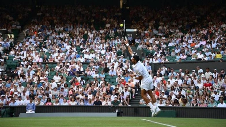 How to Watch Dan Evans vs Novak Djokovic, Wimbledon 2025 Live Streaming Online: Get Live TV Telecast Details of Men's Singles Second Round Tennis Grand Slam Match?