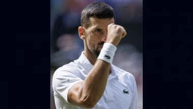 How to Watch Novak Djokovic vs Alexandre Muller, Wimbledon 2025 Live Streaming Online: Get Live TV Telecast Details of Men's Singles First Round Tennis Grand Slam Match?