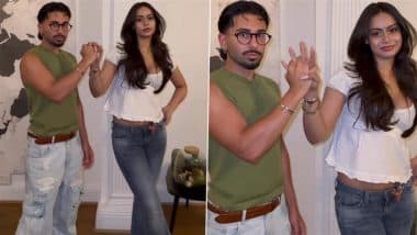 Hilarious! Nysa Devgn Joins Orry To Recreate Father Ajay Devgn’s ‘Pehla Tu’ Dance Move, Internet Goes Wild (Watch Video)