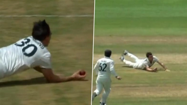 Pat Cummins Catch Video: Watch Australian Captain Dismiss Keacy Carty With Sensational One-Handed Catch During WI vs AUS 2nd Test 2025
