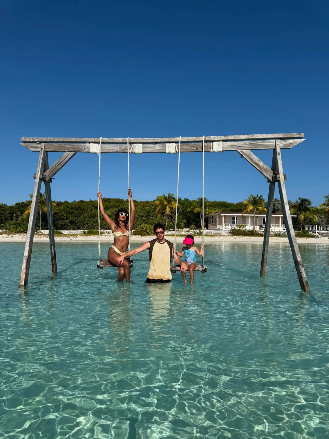 Radiant skin and sun-bronzed highlights tie every bikini look together.