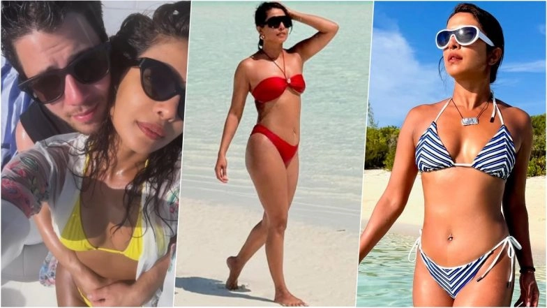 Priyanka Chopra Jonas Bikini Looks From Her 43rd Birthday Trip: Global Icon Stuns in Sultry Two-Piece Ensembles